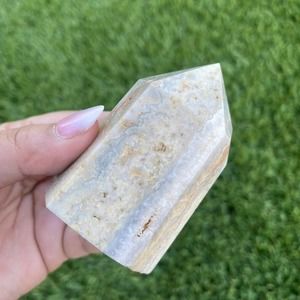 Mini Banded Calcite Tower